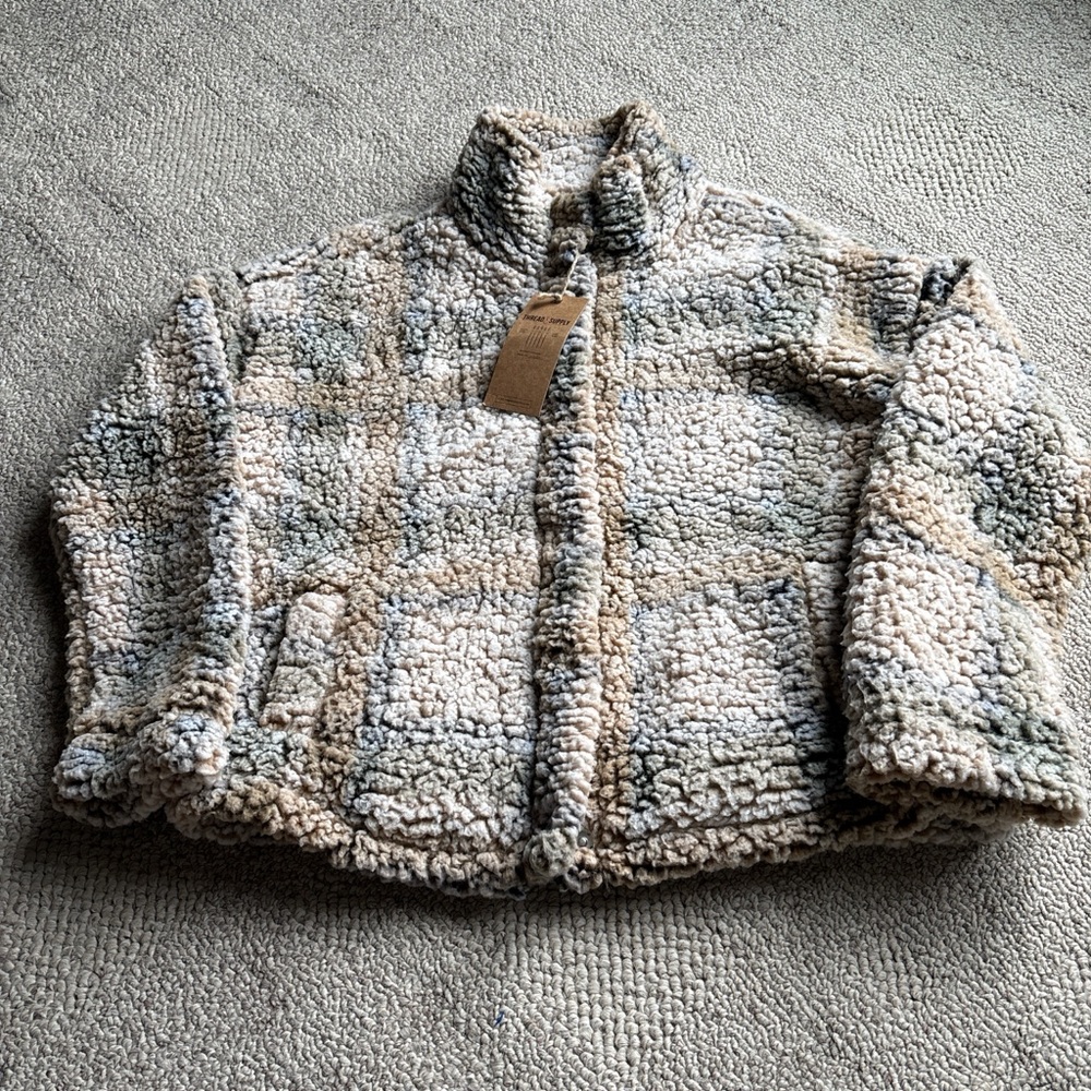 Thread & Supply Multicolor Sherpa Jacket
